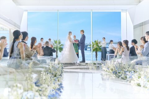 2/7 (土)【ギフト券1万円＆10大特典付】絶景*海見え*チャペル体験×計8品コース試食